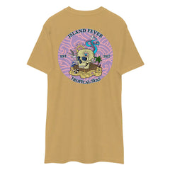 Men's Tropical Island Fever Skull T-shirt