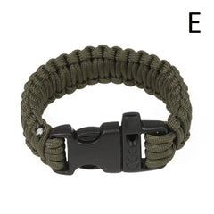 Braided Pulseras Camping Rescue Bracelets