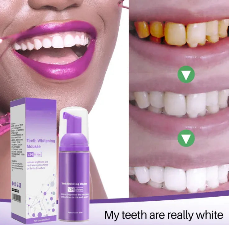 Smoke Stain Removal Teeth Mousse