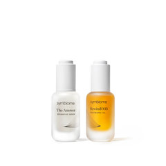 Supple Skin Set (The Answer Reparative Serum + Rewind003 Age-Defying Postbiomic Oil) - by Symbiome