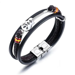 Casual Braided Leather Bracelets