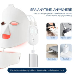 7-Color LED Silicone Face Mask – Skin Rejuvenation & Acne Treatment