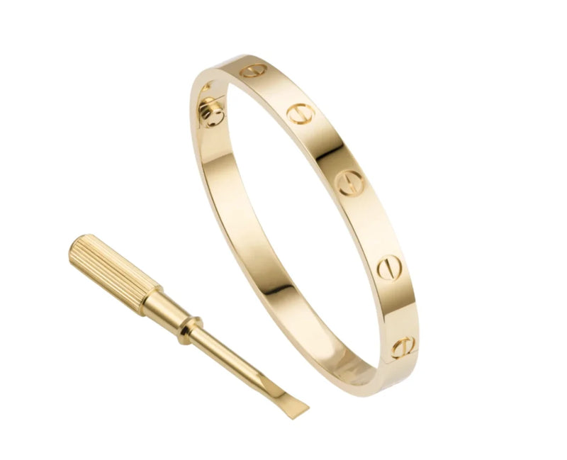 Gold Plating Lover Bracelets