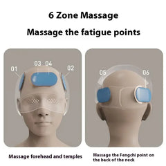 Head and Eye Integrated Massage Instrument with Airbag