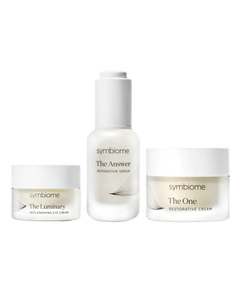 The Treatment Trio (The Answer Serum, The Luminary Eye Cream, The One Moisturizer) - by Symbiome