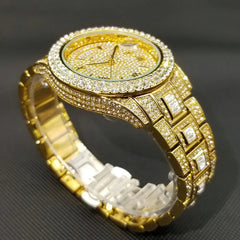 Men's Luxury Crystal Watches