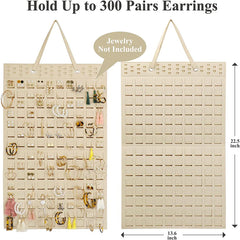 Chic Jewelry Organizer: Stylish Wall-Mounted Storage for Necklaces, Rings, Earrings, and Bracelets